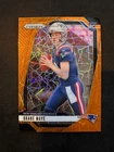2024 Panini Drake Maye Lazer Prizm Orange