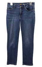 Lee Jeans Womens Perfect Fit Straight Leg Casual Stretch Size 6 Short 3410112