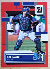 Cal Raleigh /2022 (RC) 🔱 2022 Panini Donruss - Rated Rookie - Mariners