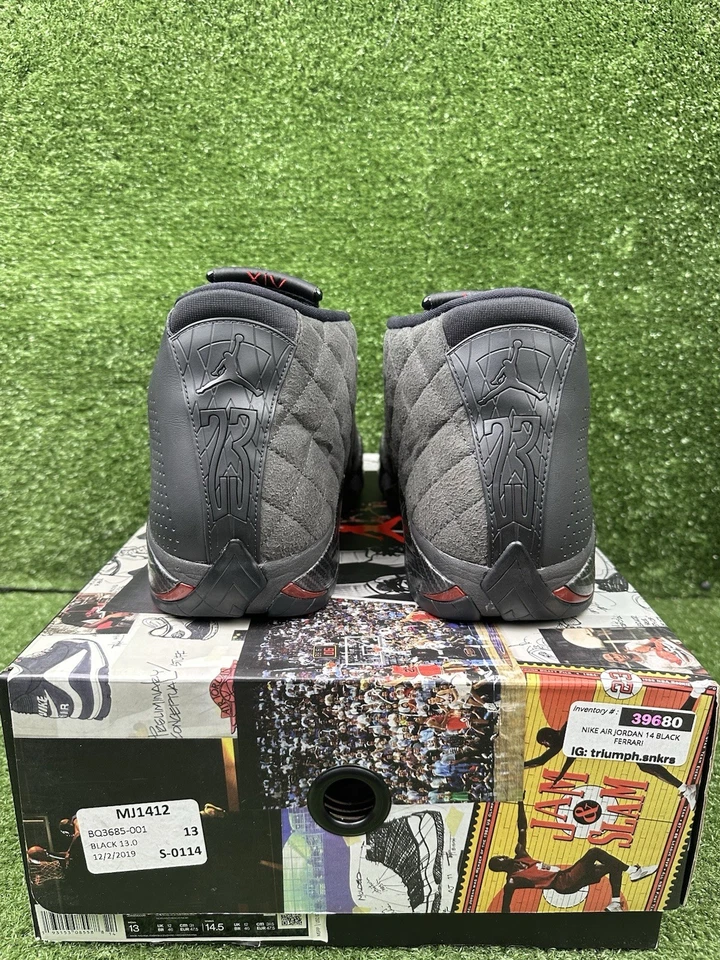 Air Jordan 14 ретро SE черный Ferrari размер 13 - Изображение 4 из 4