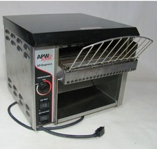 APW WYOTT AT-EXPRESS 10" CONVEYOR TOASTER COMMERCIAL STAINLESS 04/2025 AS-IS