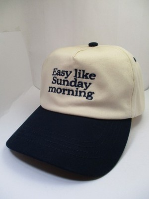 Easy Like Sunday Morning Sunday Attire Adjustable Dad Hat Cap