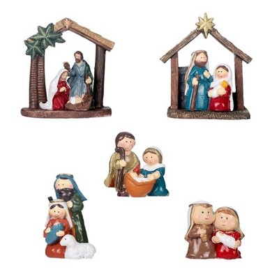 Intricate Resin Jesuss Birth Scene Perfect For Collectors And Enthusiasts