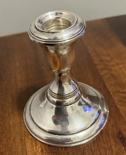 Vintage Reed & Barton Sterling Silver Weighted Candle Holder number 11