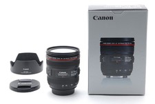 Almost Unused w/Box Canon EF 24-70mm f/4 L IS USM Zoom Macro Lens From JAPAN