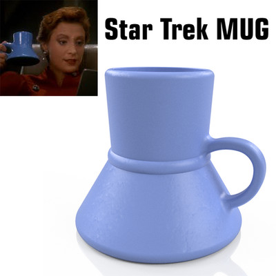 Star Trek Deep Space Nine Kiras Raktagino mug - PLA