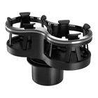 Car Cup Holder Expander 2 in 1 Cup Holder Adapter Extender Organizer For Drinks