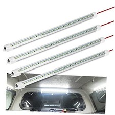 12V Interior LED Light Bar, DC 12V LED Light Strip w/Switch for 700LM 6000K