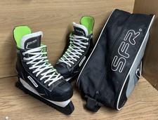 Bauer XLS Lightspeed Pro II Ice Hockey Skates Size US 10 UK 9 EU 43 & Carry Bag