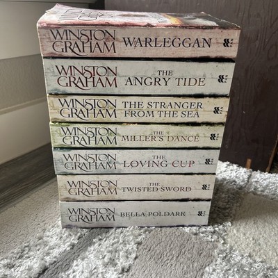 Lot of 7 Winston Graham Poldark Novels Books 4 7 8 9 10 11 12 Paperback  Free Sh