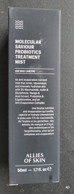 FAST SHIPPING  ALLIES of SKIN Molecular Saviour Probiotics Treatment Mist NIB