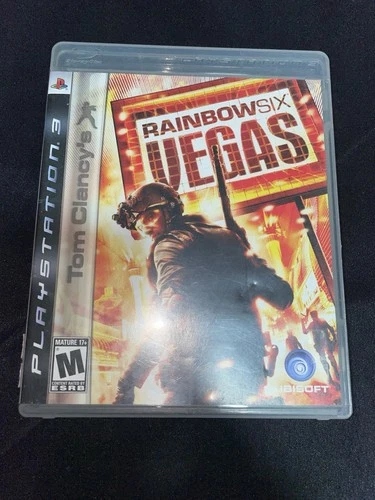 Tom Clancy's Rainbow Six: Vegas (Sony PlayStation 3, 2007) CIB Tested