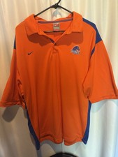 Authentic Nike Boise State Broncos Golf Shirt Size XL