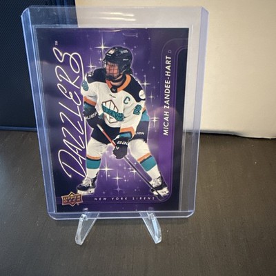 2024-25 Upper Deck PWHL Dazzlers Purple Micah Zandee-Hart #DZ-4 Rookie RC