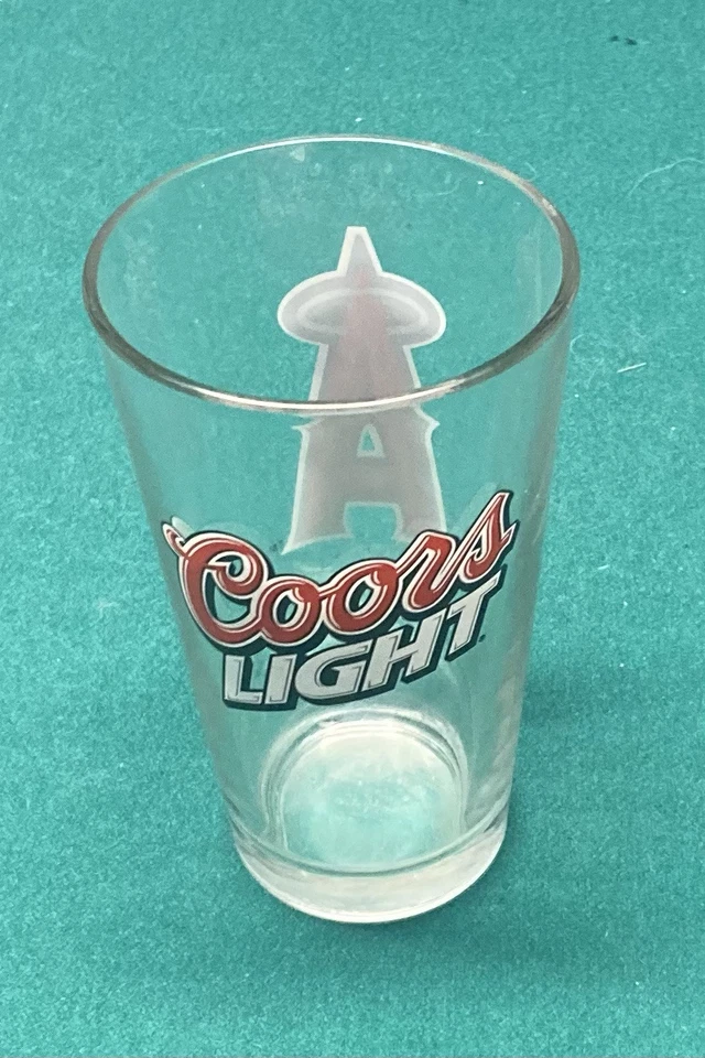 Los Angeles Angels MLB Coors Light 16oz Beer Pint Glass Brand New Never Used! - Image 2 of 2