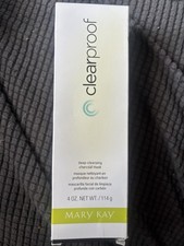 Mary Kay Clear Proof Deep Cleansing Charcoal Mask 4 oz NEW In Box