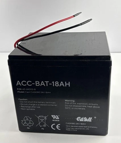 Verkada ACC-BAT-18AH 24V 18Ah Backup Battery CA24180 60-44002-B