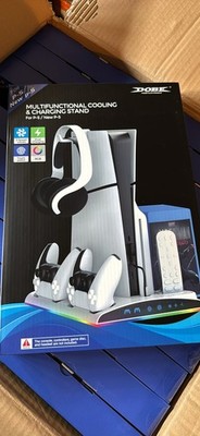 DOBE Fomis Electronics Cooling & Charging Stand for PlayStation 5, RGB
