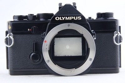 NEAR MINT ] Olympus OM-1 MD Black + F.Zuiko Auto-S 50mm f/1.8 SLR