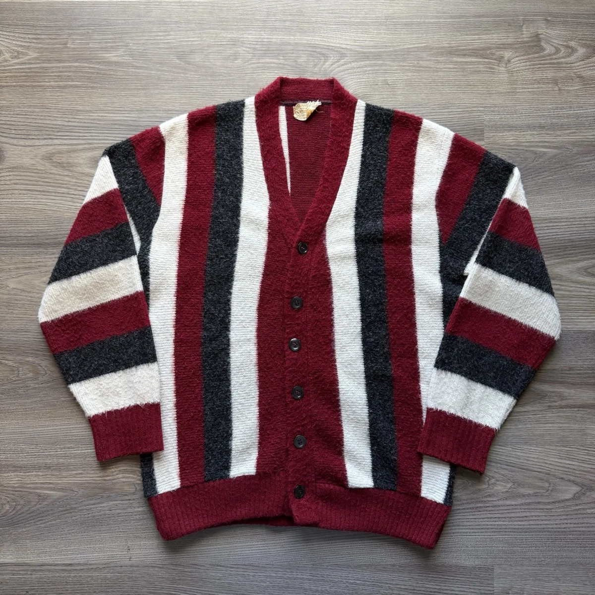 Vintage Mohair Cardigan In Men
