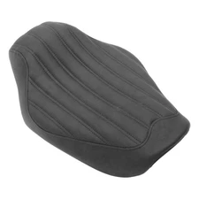 Saddlemen Knuckle Black Vinyl Solo Seat for Harley-Davidson 804-04-0023