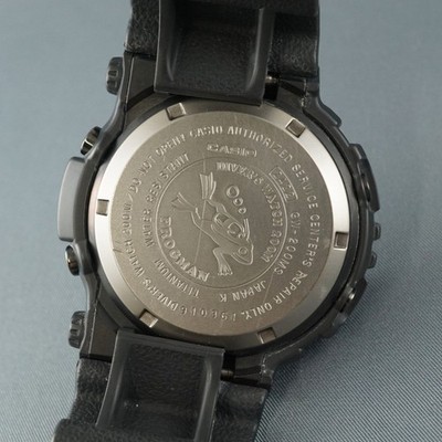 Excellent + CASIO G-SHOCK GW-200MS-1JF FROGMAN Men Black Tough