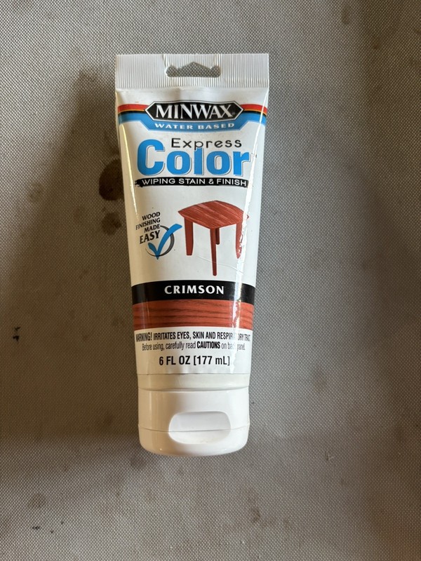 Minwax Express Color Wiping Stain and Finish Crimson 6oz
