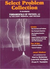 Fundamentals of Physics. Selected Problem Collection.,Halliday