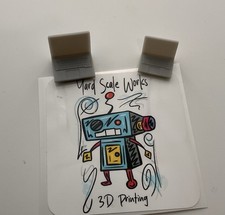 1/25 Scale Tuner Laptops (2-Pack) – High Detail 3D Printed Shop Tech