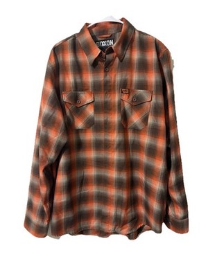 Dixxon Flannel Company Button Down Long Sleeve Shirt Blood Brothers Size XL