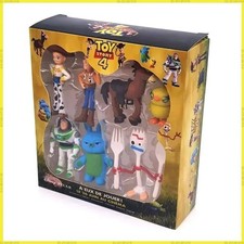 7Pcs Toy Story 4 Woody Forky Bunny Action Figures Toy Model Kids Birthday Gifts.