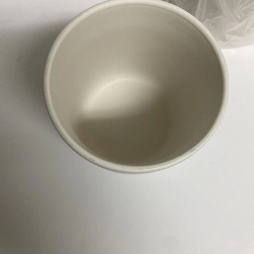 10 Oz Candle Science White Nordic Ceramic Tumbler- Empty jars 8 Count. - Image 4 of 4