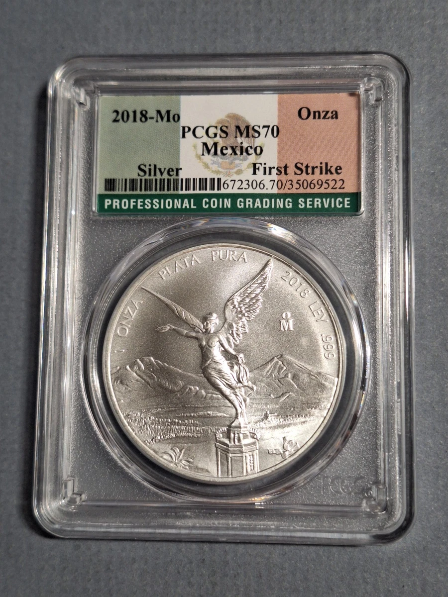 Mexican Libertad PCGS Grade MS 70 Silver Bullion Coins for sale | eBay