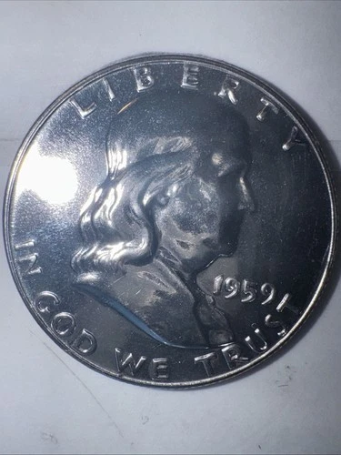 1959 Franklin Half Dollar 50c Proof