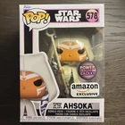 Funko Pop Star Wars AHSOKA Figure #578 MIB Power Of The Galaxy Amazon Exclusive