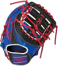 NEW Rawlings Japan HOH Color Sync First Base Mitt LHT 11.75” Royal Blue Black
