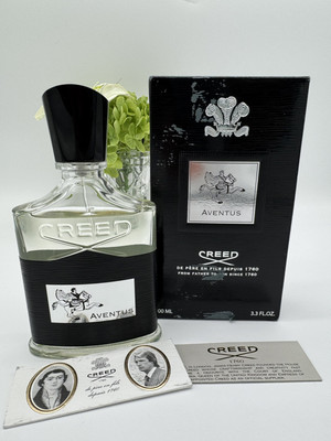 Creed Aventus Eau de Parfum for Men 3.3oz / 100mL -  Unsealed Box