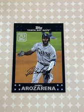 2021 Topps Update Randy Arozarena 70 Years Of Topps 2007 #70YT-57 Tampa Bay (E)