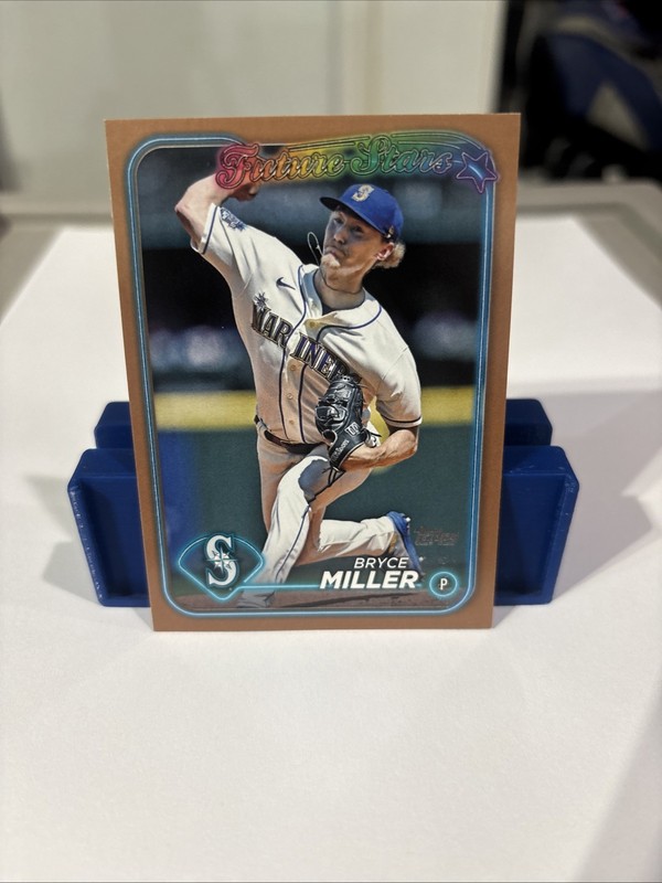 2024 Topps Series 2 - Future Stars Bryce Miller #679 Gold /2024