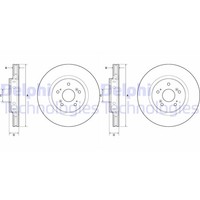 2X Delphi Bremsscheiben 315Mm BelÜFtet Vorne Passend FÜR Honda CR-V | BG4808C