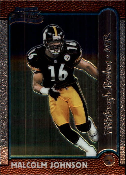 1999 Bowman Chrome #210 Malcolm Johnson RC - FB