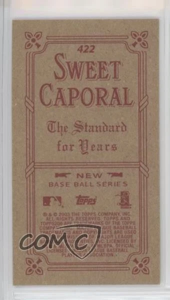 2002 206 Mini Red Sweet Caporal Back James Loney (Stadium Background) Rookie RC - Image 2 of 2