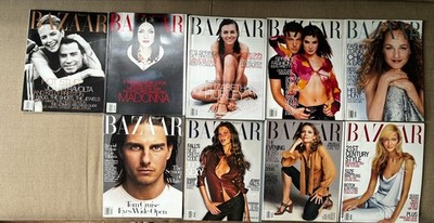 Harper s Bazaar 1999 9 Issue Set Supermodel Madonna Fabien Baron