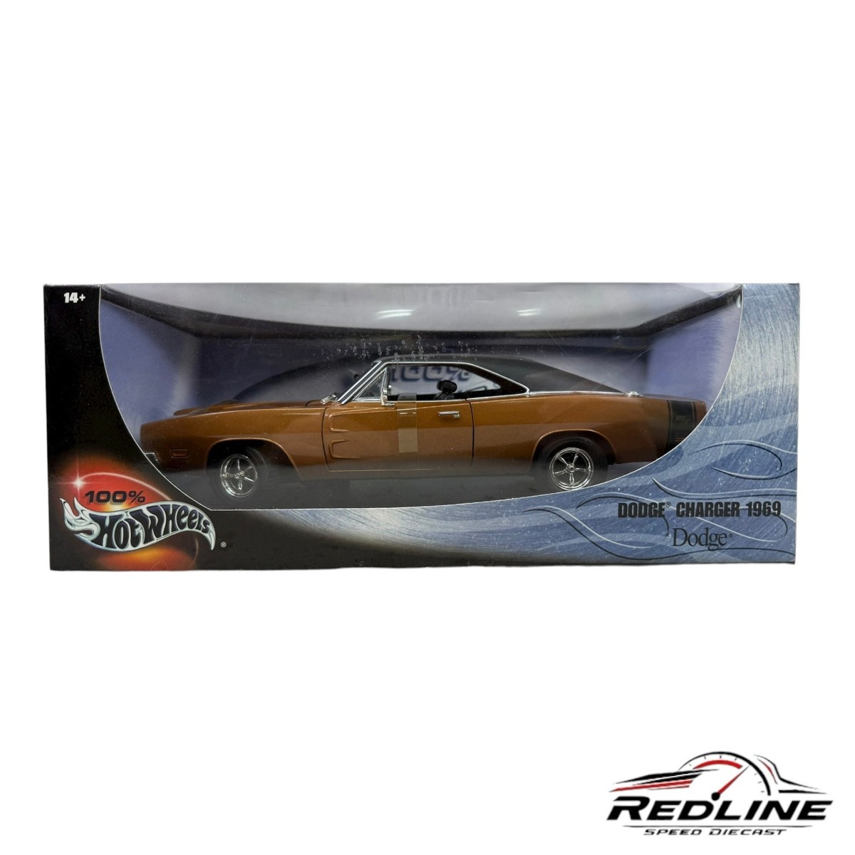 Hot Wheels Dodge Charger 1969 Brown 1 18 Scale for sale online | eBay