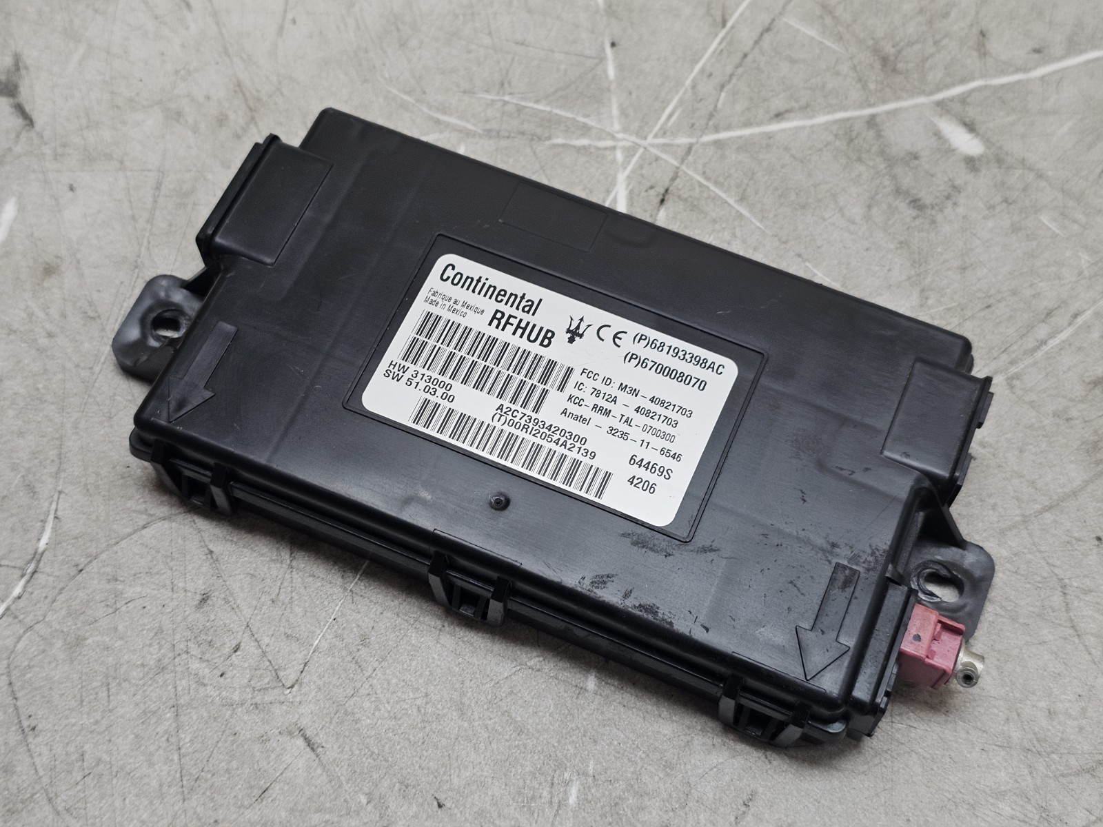 Maserati Quattroporte 2014-2017 Keyless entry module P/N 670009025