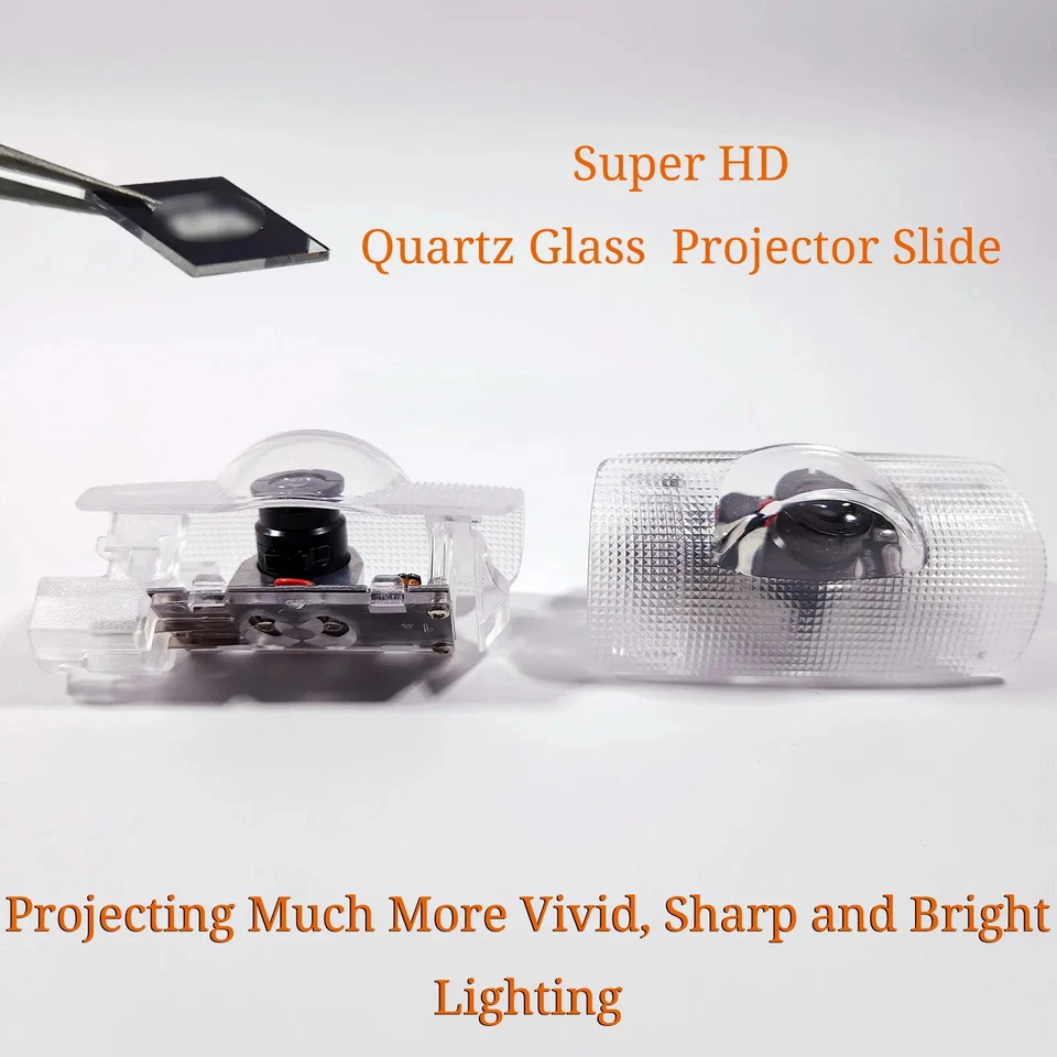 2PCS SuperHD Logos Projector Courtesy Light Car Door Puddle Lights Fit for Lexus - Image 4 of 4