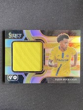 Tajon Buchanan 2025-26 Panini Select La Liga Jumbo Swatches Jersey Silver #JS-TB