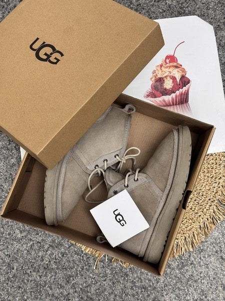 Women UGG Boots Beige Suede 37 #O0T6