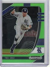 2020 PRIZM DRAFT TREI CRUZ RC #45/75 *LIME GREEN*