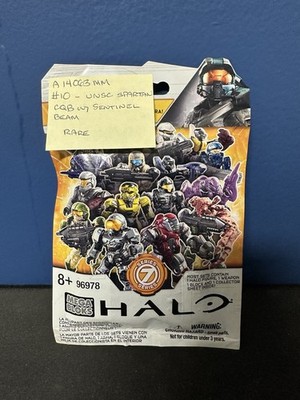 Mega Bloks Halo Series 7 Minifigure #13 Convenant Brute Jump Pack Mauler - RARE
